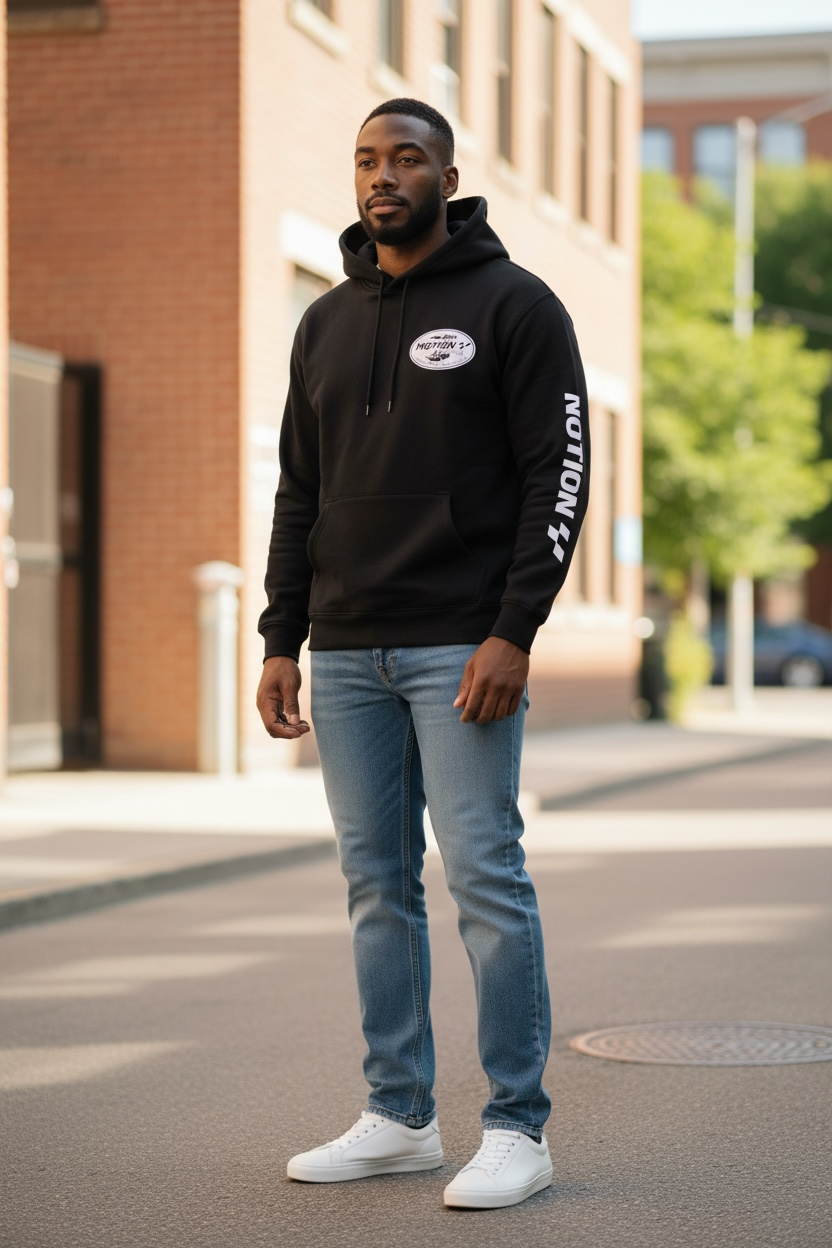Black Racer Hoodies