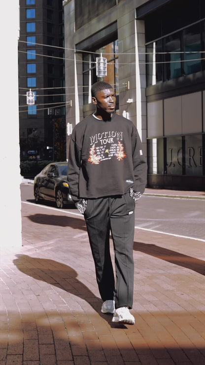 BLK MOTION Track Pants